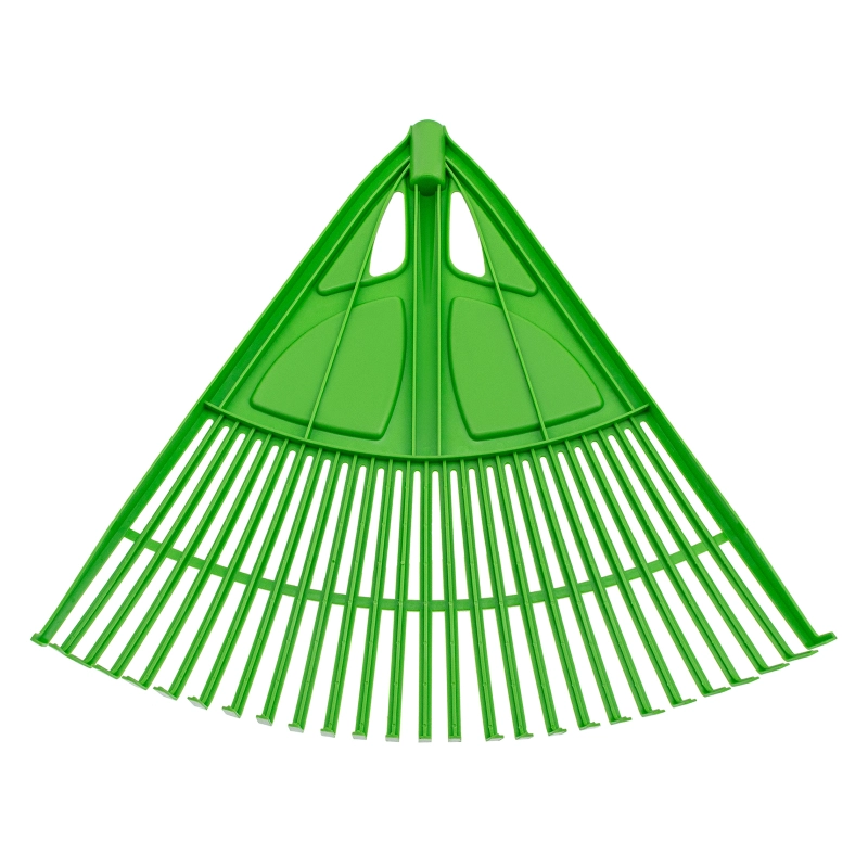 Грабли веерные пластиковые, 620 мм, 27 плоских зубьев, без черенка, Palisad (61709)