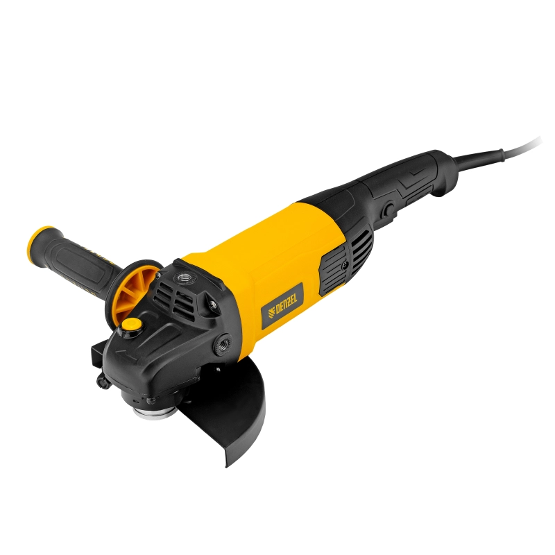 Машина шлифовальная угловая AG180-2000, 2000 Вт, 180 мм, 8500 об/мин Denzel (26912)