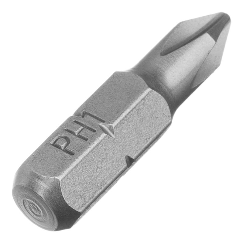 Бита PH1 x 25, сталь CrMo, 5 шт. Сибртех (11237)