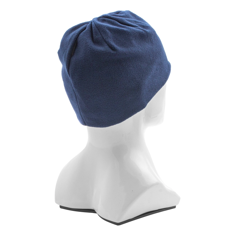 Шапка из флиса для взрослых, размер 58-59, синяя Сибртех (68813)