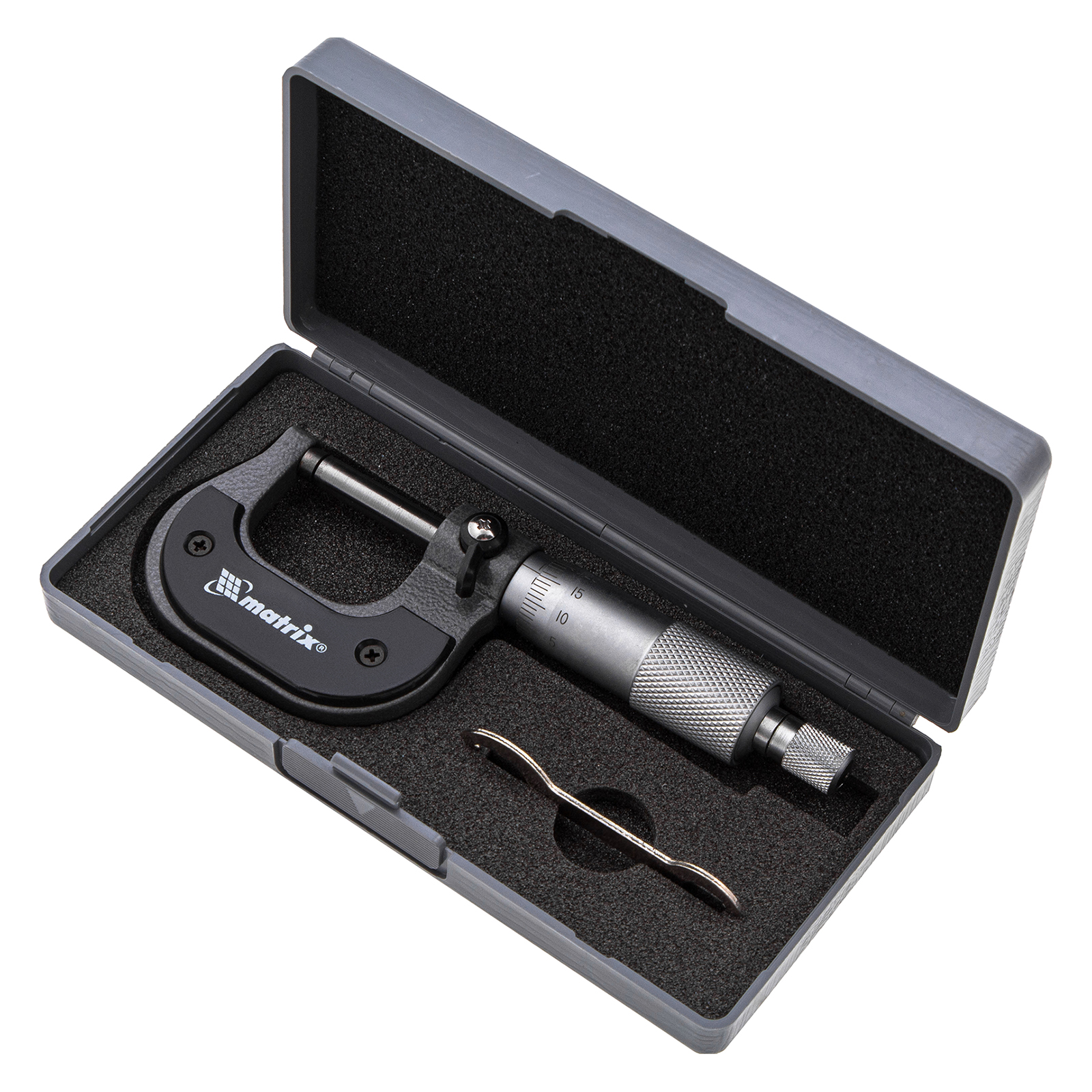 Микрометр механический,0-25 мм Matrix (317255)