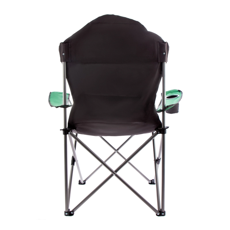 Кресло складное с подлокотниками и подстаканником, 60 х 60 х 110/92 см, Camping Palisad (69592)