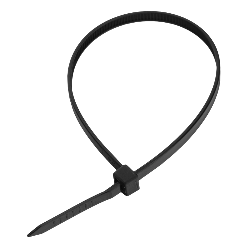 Хомуты, 200 x 3.6 мм, пластиковые, черные, 100 шт Сибртех (45555)