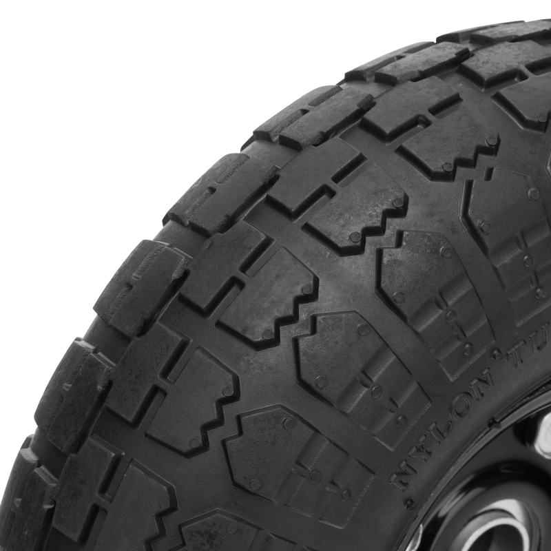 Колесо пневматическое 4.10/3.50-4, колесо D 260 мм. внутренний подшипник D 20 мм, длина оси 50 мм Palisad (68970)