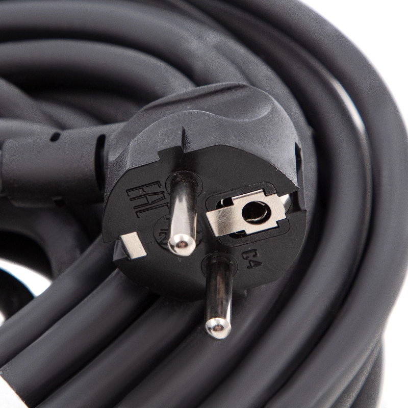 Удлинитель силовой 20 м, 16 А, тип УХз16, КГ 3 x 2.5 мм, 1 розетка, Сибртех (95896)