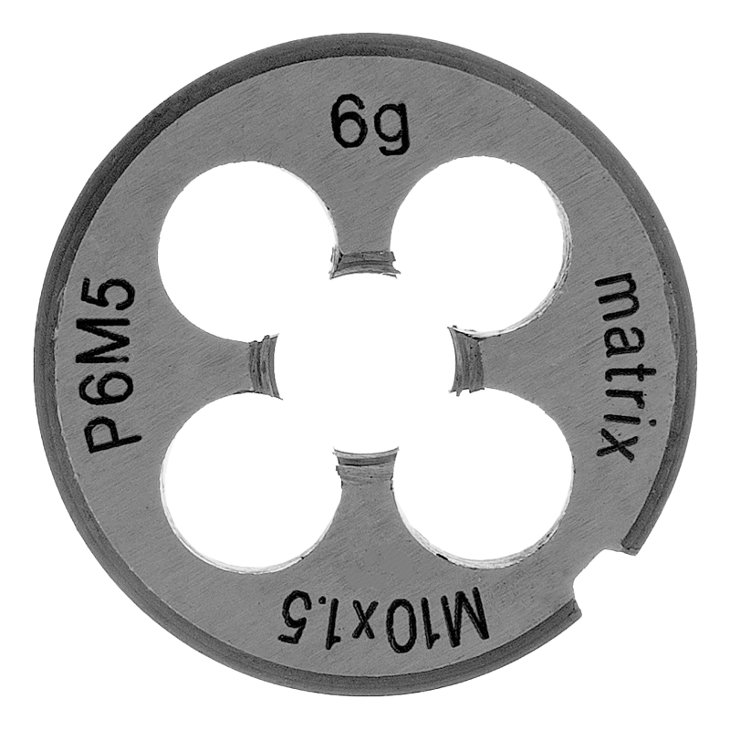 Плашка М10 х 1.5 мм, HSS Matrix (77092)