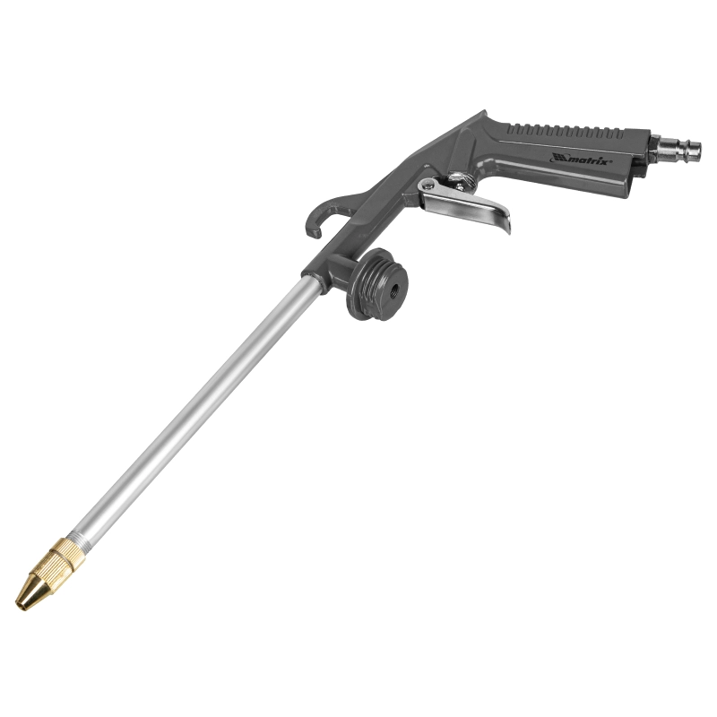 Набор пневмоинструмента, 5 предметов, быстросъемное соединение, краскораспылитель с нижним бачком Matrix (57302)