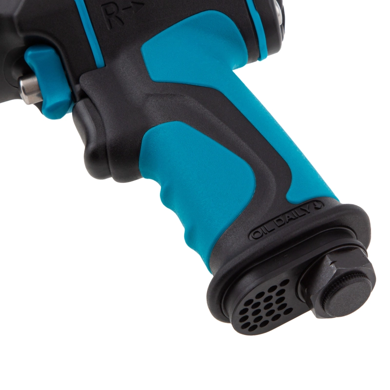 Гайковерт пневматический ударный G1285, 1/2, Twin Hammer, 1220Нм, 6500 об/мин, композитный Gross (57442)