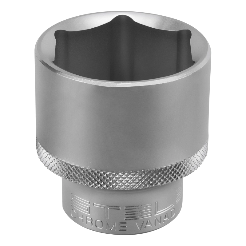 Головка торцевая, 30 мм, шестигранная, CrV, под квадрат 1/2 Stels (13837)
