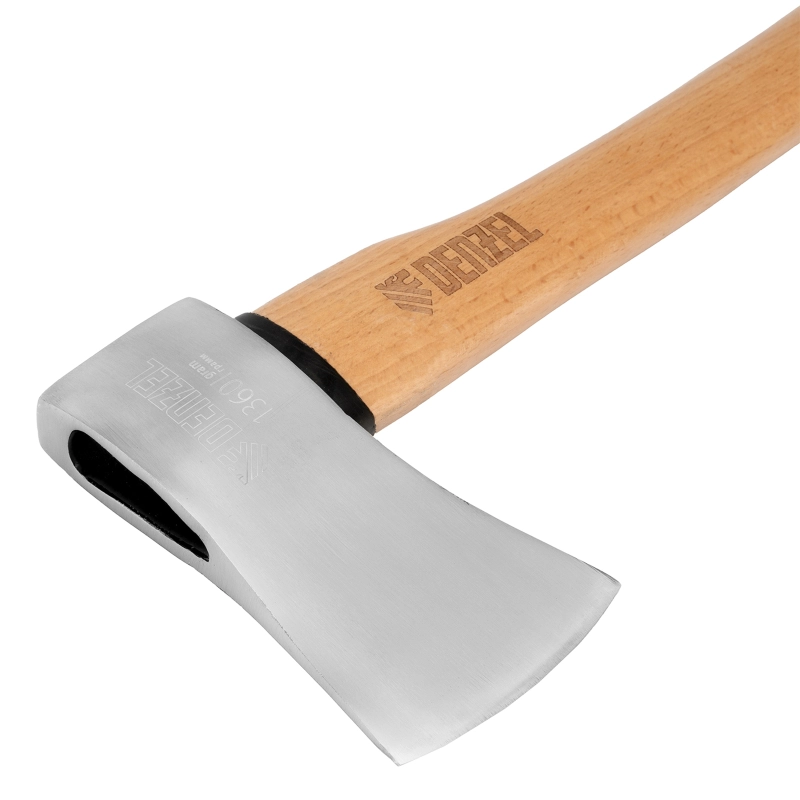 Топор кованый, 1360 г, американский тип, буковая рукоятка, 700мм, EFP Denzel (21885)