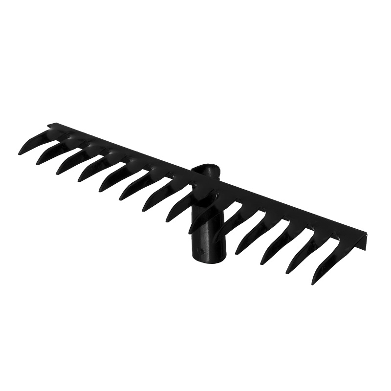 Грабли стальные, 300 мм, 14 витых зубьев, без черенка, Сибртех (61765)