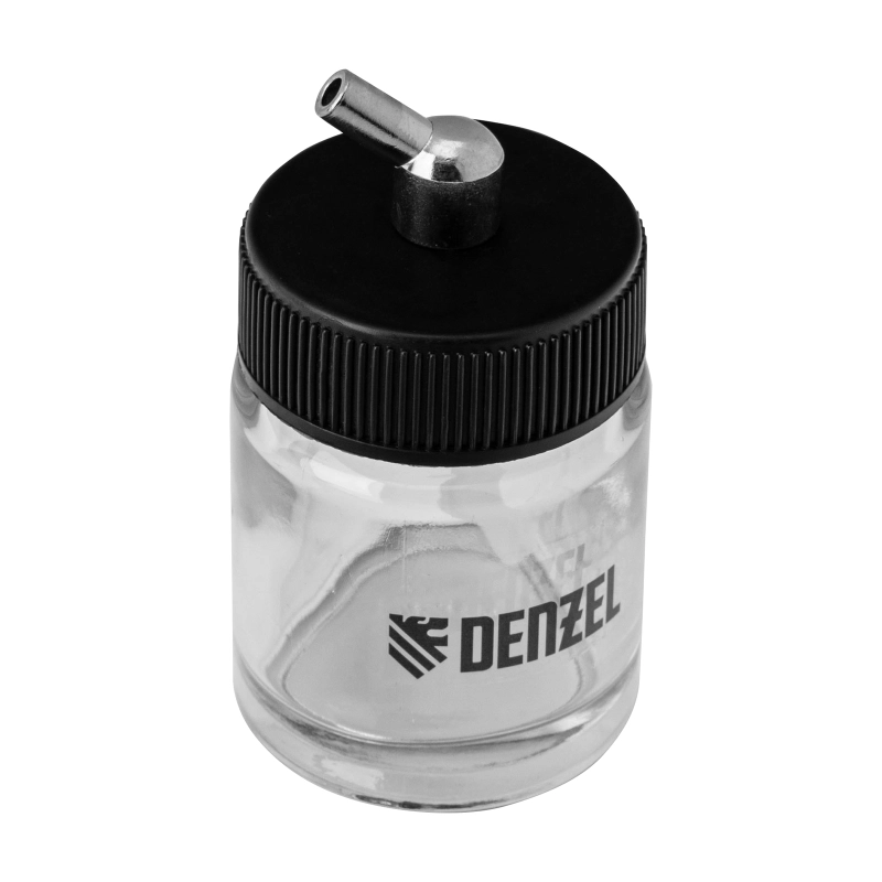 Аэрограф с нижним бачком AB2, 0,8 мм, 22 мл, 11 л/мин Denzel (57311)