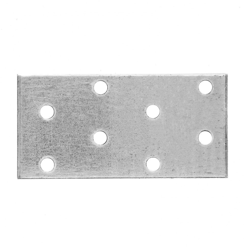 Пластина соединительная 2 мм, PS 40 х 80 мм Сибртех (46457)