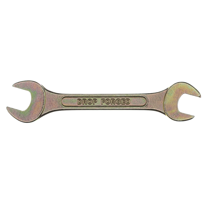 Ключ рожковый, 12 х 13 мм, желтый цинк Сибртех (14305)