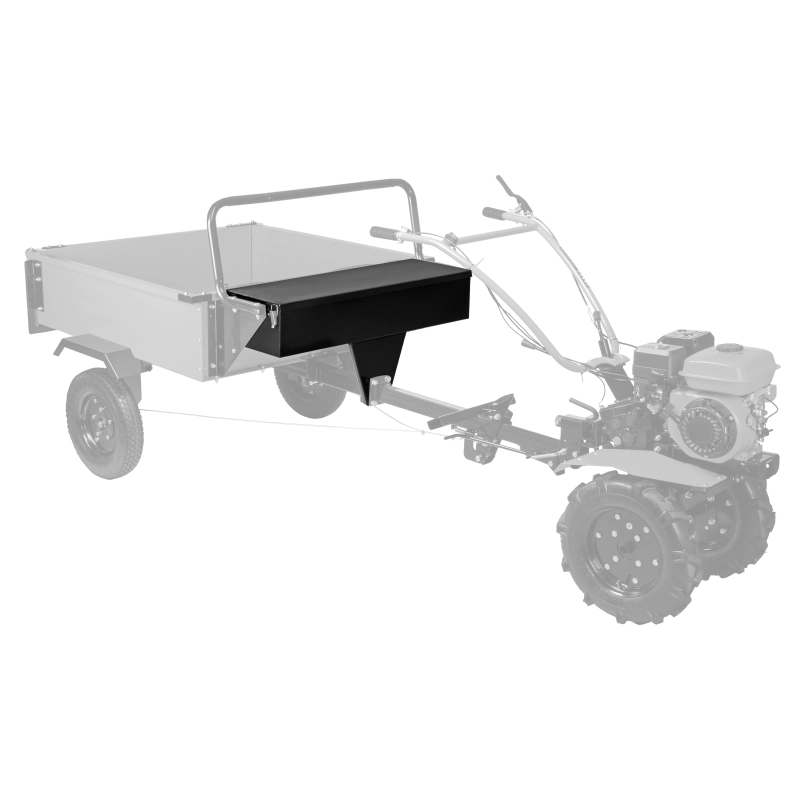 Ящик-сиденье для мотоблочного прицепа B-500 Denzel (59951)