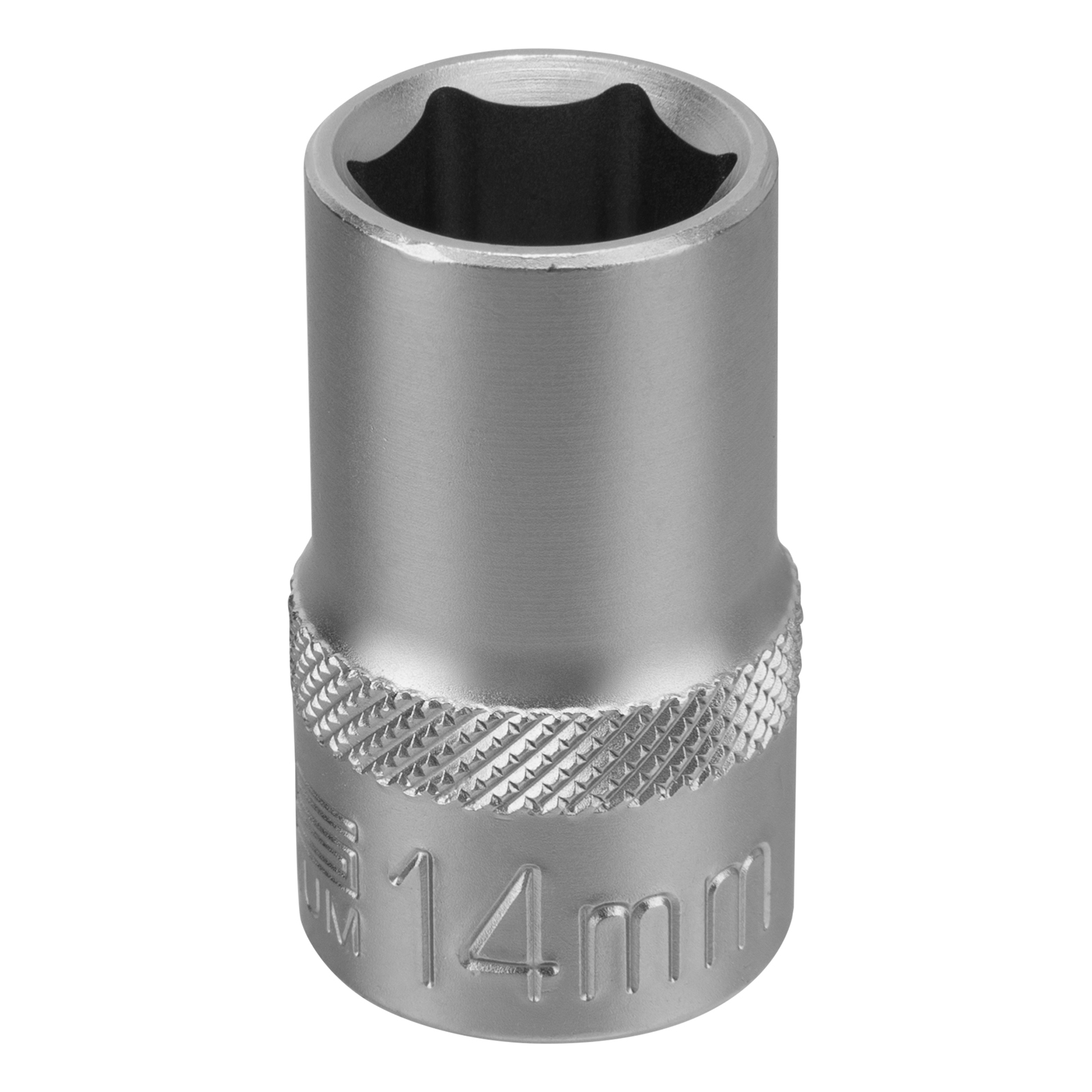 Головка торцевая, 14 мм, шестигранная, CrV, под квадрат 1/2 Stels (13825)