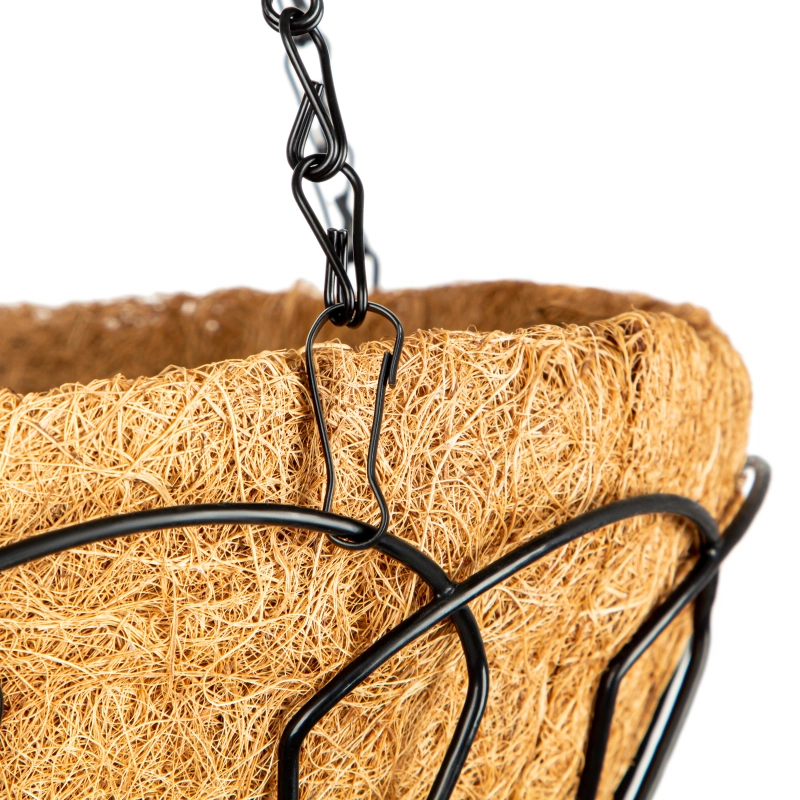 Подвесное кашпо, 30 см, с кокосовой корзиной Palisad (69002)