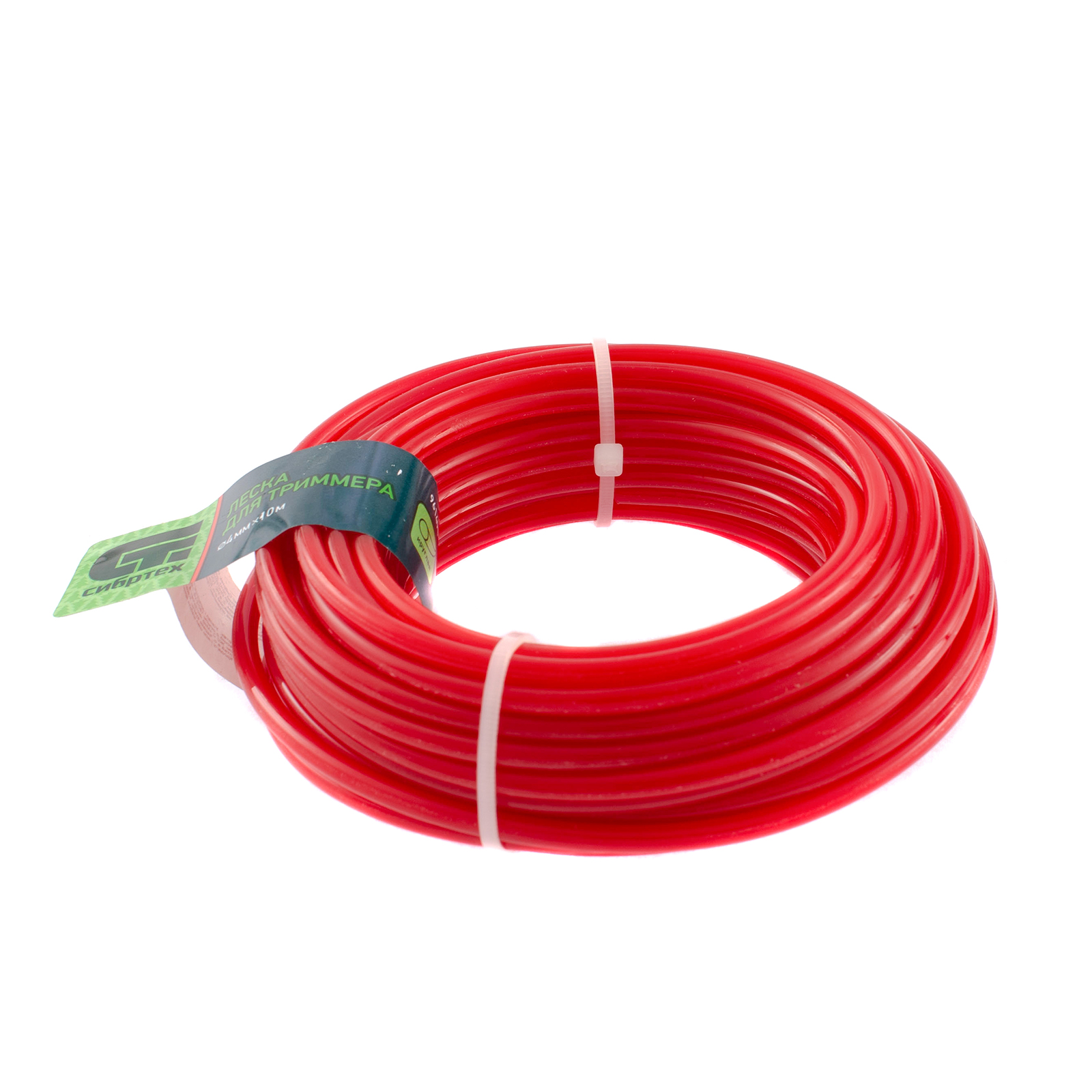 Леска для триммера круглая, 4.0 мм х 10 м, Сибртех (961495)