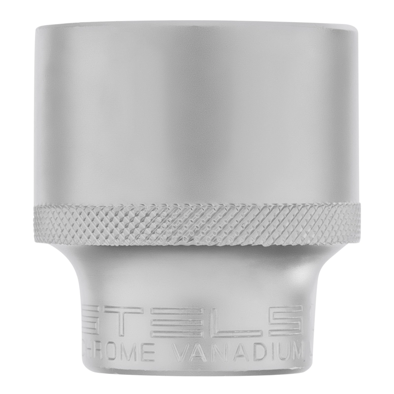 Головка торцевая, 32 мм, шестигранная, CrV, под квадрат 1/2 Stels (13838)