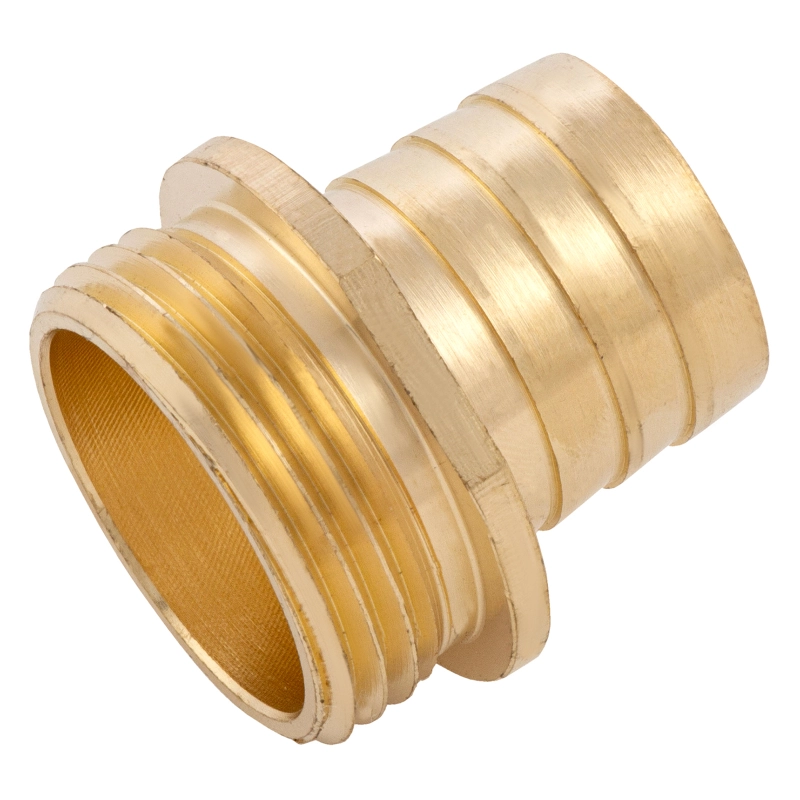 Штуцер для шланга 1" с наружной резьбой G1" Denzel (97271)