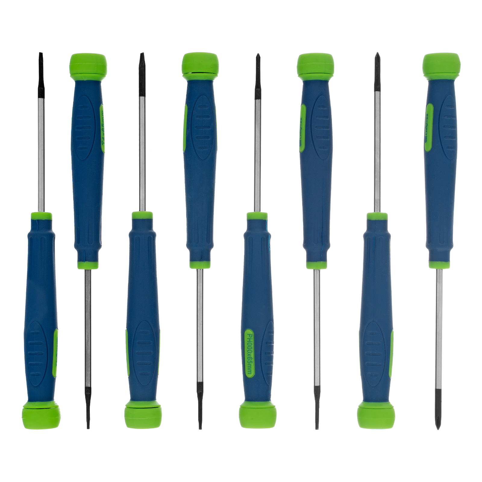 Набор отверток для точных работ универсальный, 8 шт, Crv Сибртех (13378)