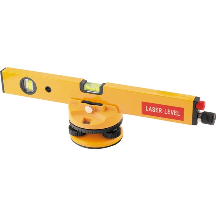 Лазерный уровень, 400 мм, 850 мм штатив, 3 глазка, (база, 2 линзы, очки) пластиковый бокс Matrix (35027)