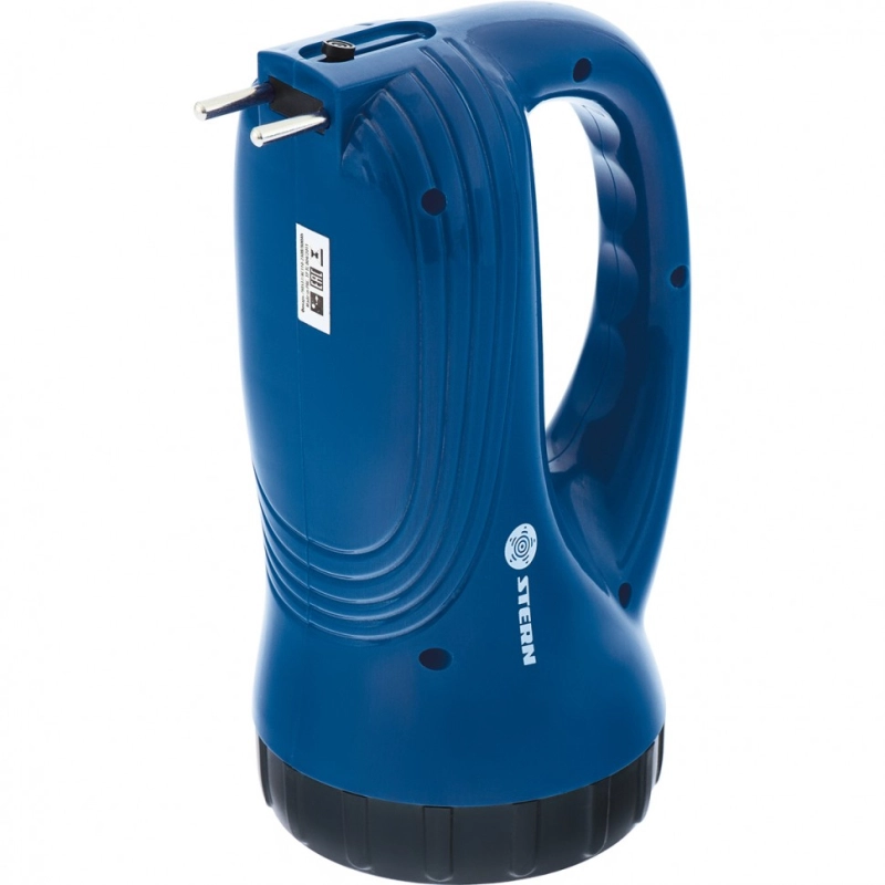 Фонарь поисковый с подзарядкой от розетки 220 В, 15+10Led, батарея 800 мАч Stern (90537)