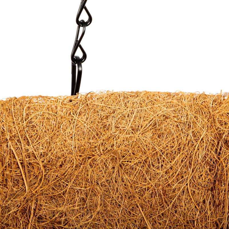 Кашпо подвесное с декором, с кокосовой корзиной, диаметр, 30 см Palisad (690108)