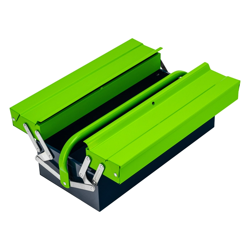 Ящик для инструмента, 430 х 200 х 160 мм, три секции, металлический Сибртех (90750)