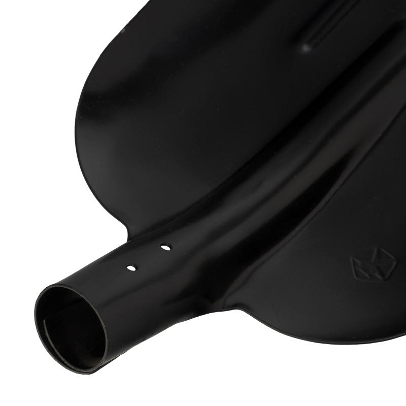 Лопата совковая, 230х280 мм, ребра жесткости, без черенка, (61420)