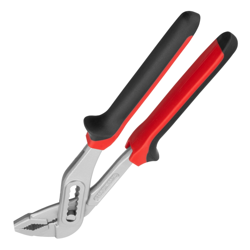 Клещи переставные Nickel (белый) 250 мм, хром-ванадий, двухкомпонентные рукоятки Matrix (15701)