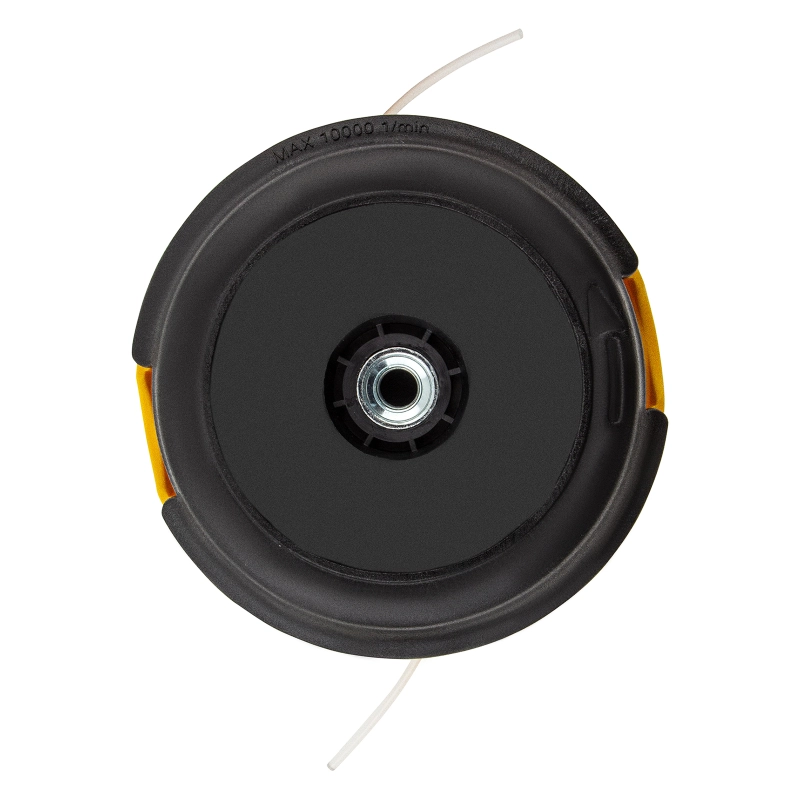 Катушка для мотокосы, полуавтомат.,легкая загрузка лески, гайка M10x1,25, алюм.кнопка Kronwerk (96355)