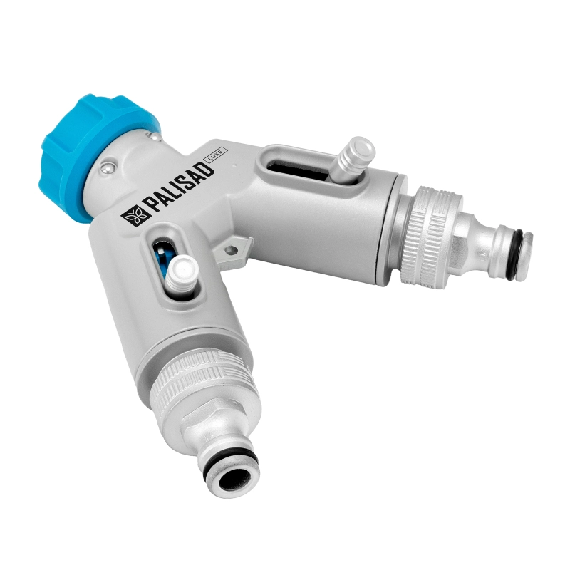 Разветвитель двухканальный, с внутренней резьбой 3/4",алюминий, LUXE Palisad (65832)