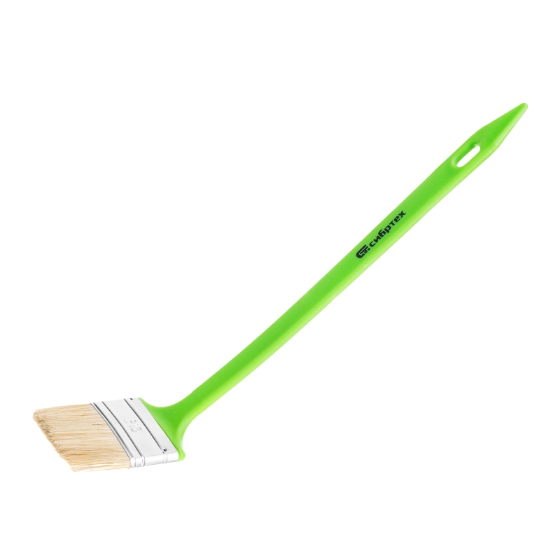 Кисть радиаторная 63 мм, натуральная щетина, пластиковая ручка Сибртех (83858)