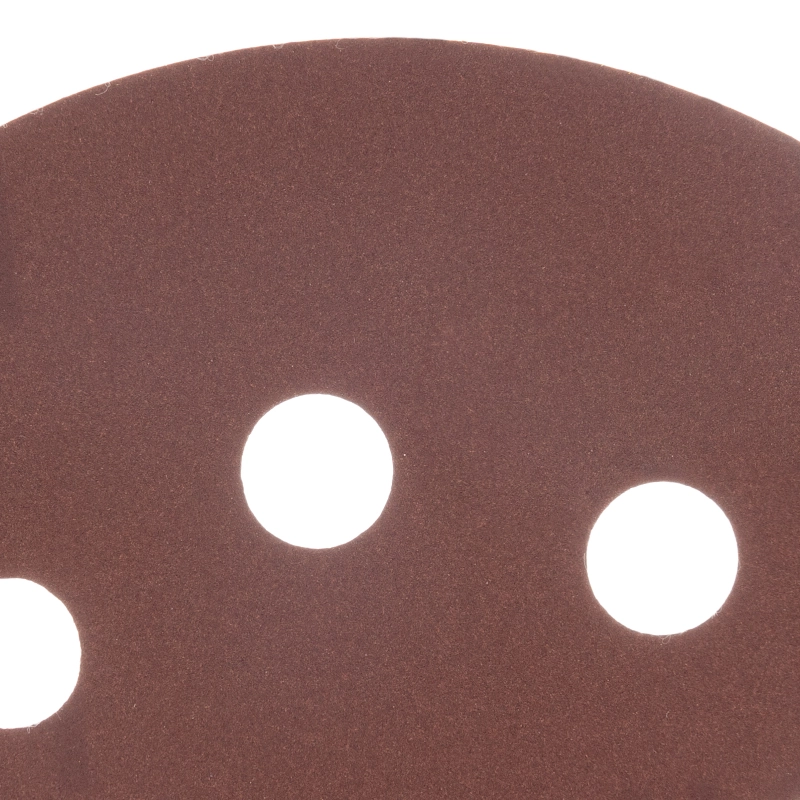 Круг абразивный на ворсовой подложке под "липучку", перфорированный, P 400, 125 мм, 5 шт Matrix (73814)