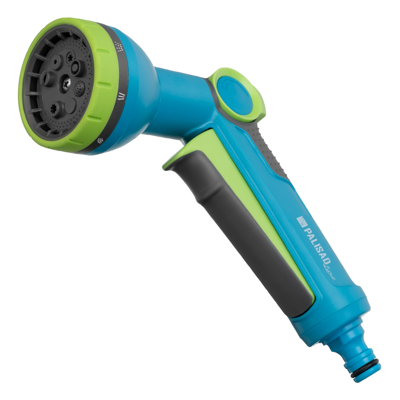 Пистолет-распылитель, 8 режимов, регулируемый, с курком, LUXE Palisad (65899)