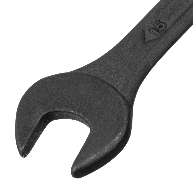 Ключ комбинированый, 15 мм, CrV, фосфатированный Сибртех (14910)