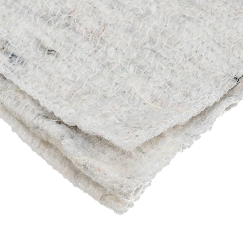 Салфетка для пола х/б, 500x700 мм, белая, Home Palisad (923265)