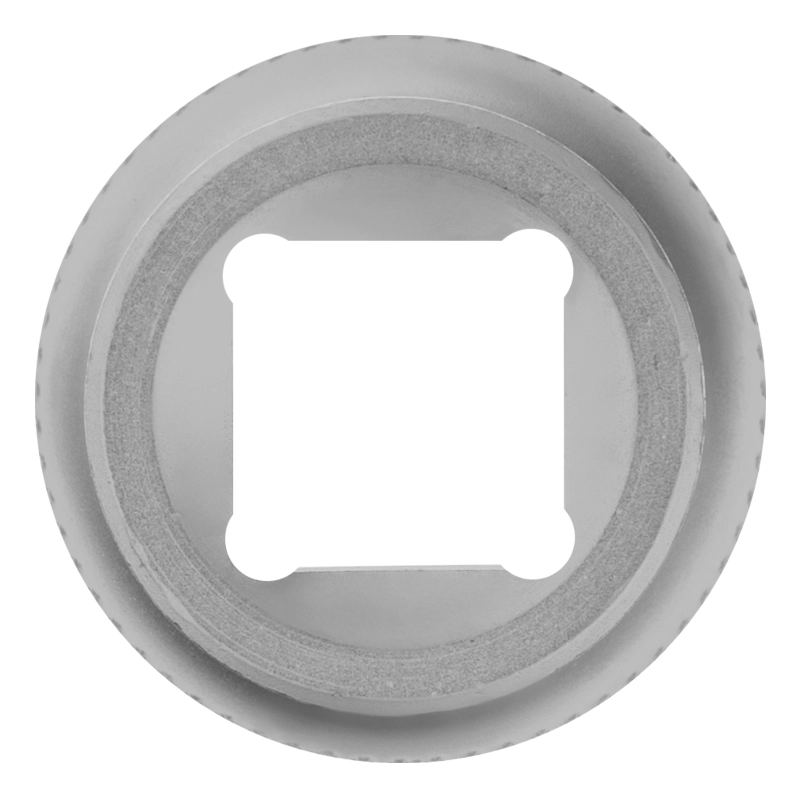 Головка торцевая, 22 мм, двенадцатигранная, CrV, под квадрат 1/2, хромированная Stels (13668)