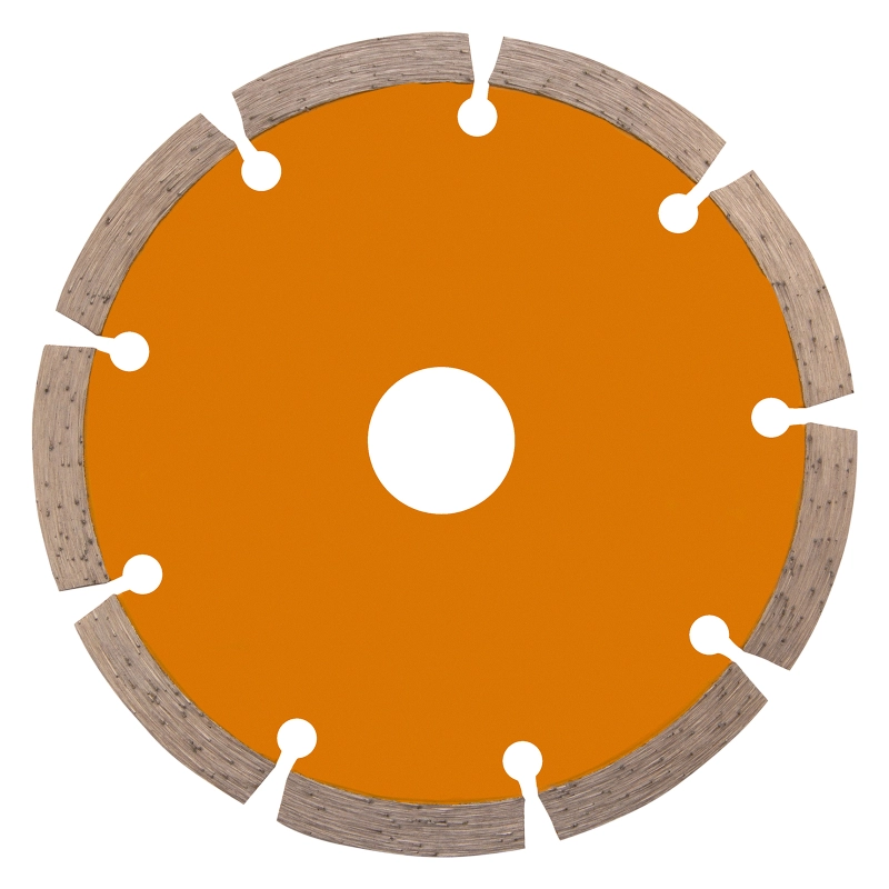 Диск алмазный, отрезной сегментный, 125 х 22.2 мм, сухая резка Denzel (73101)