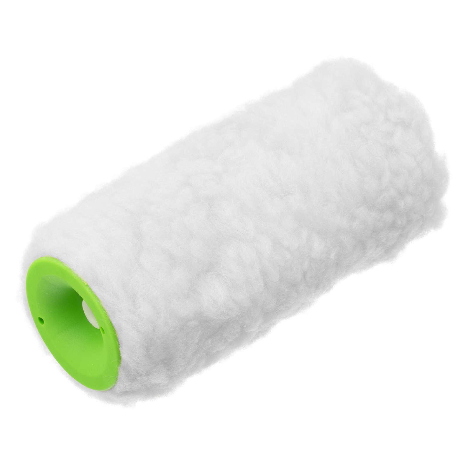 Валик сменный с натуральным мехом, 150 мм, ворс 12 мм, D 48 мм, D ручки 6 мм, Сибртех (80127)