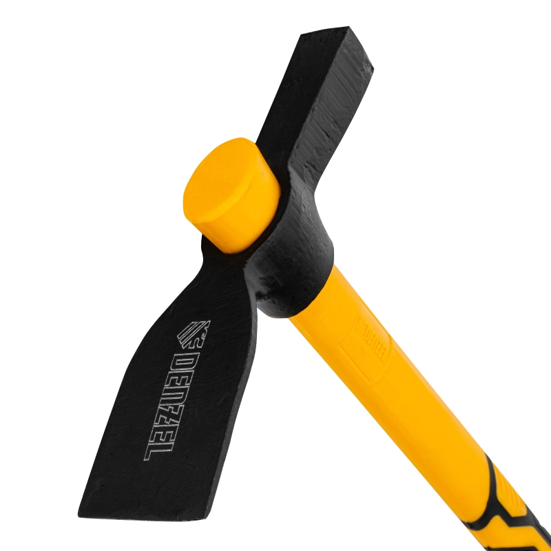 Кирка-молоток 650 г, фибергласовая обрезиненная рукоятка 385 мм Denzel (21832)