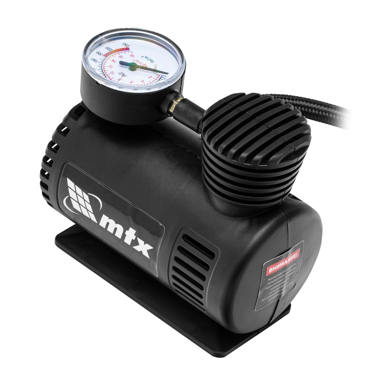 Компрессор автомобильный С-12, 12 В, 17 атм., 12 л/мин// MTX (58100)