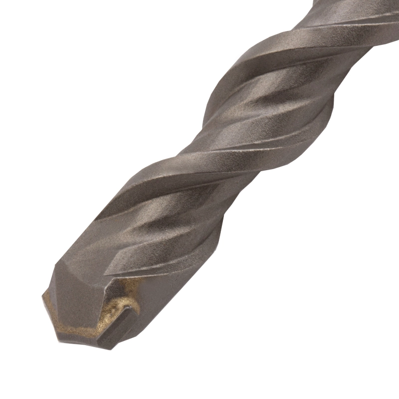 Бур по бетону, двойная спираль, три пылеотводящие кромки, 14 x 460 мм DENZEL (705034)