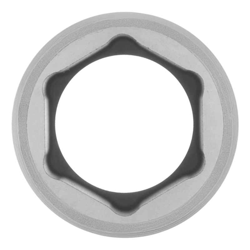 Головка торцевая, 16 мм, шестигранная, CrV, под квадрат 1/2 Stels (13827)