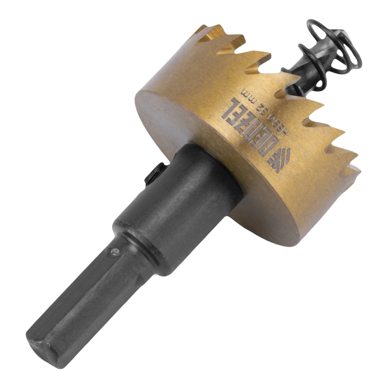 Коронка по металлу HSS, 32 мм, нитридтитановое покрытие Denzel (724109)