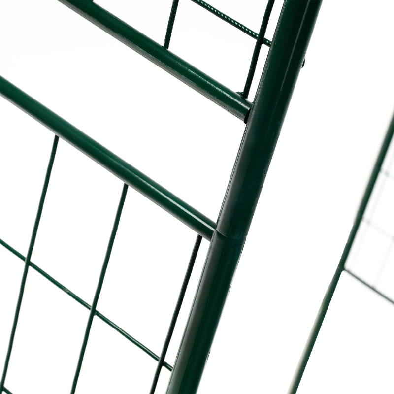 Арка садовая разборная «Сетка широкая» 2.5 х 0.5 х 1.2 м (69124)