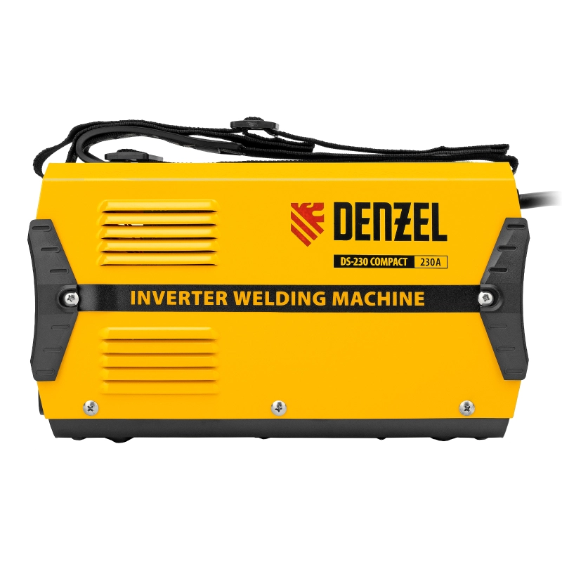 Аппарат инверторный дуговой сварки DS-230 Compact, 230 А, ПВ 70%, диаметр электрода 1.6-5 мм Denzel (94374)