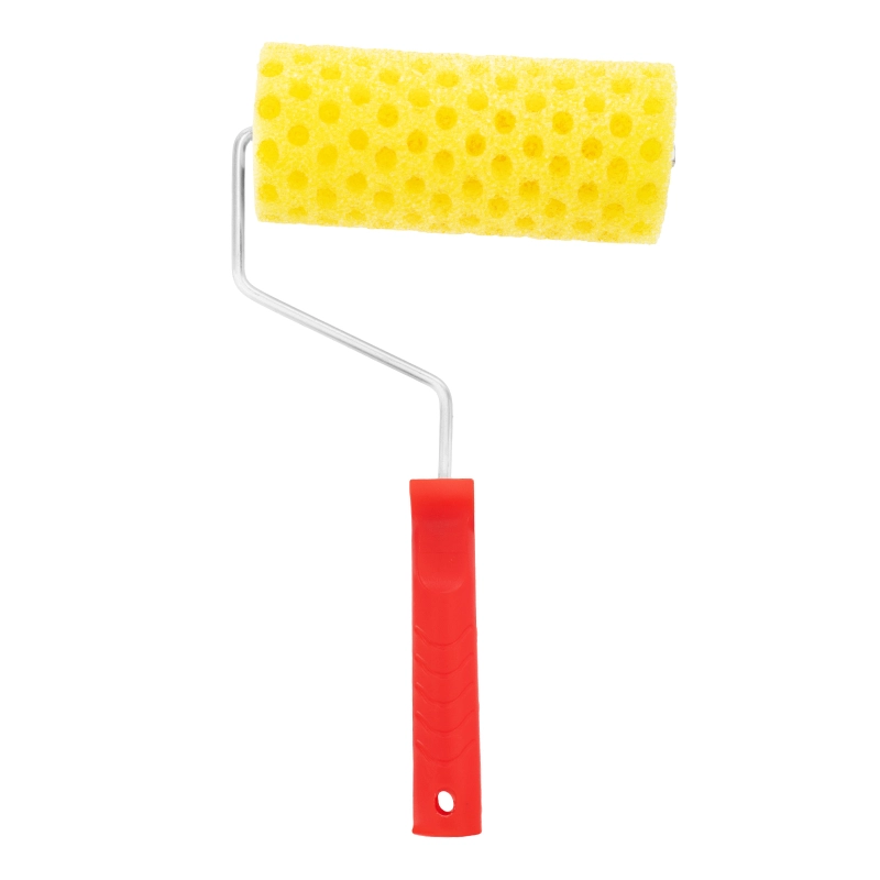 Валик "Структурный" поролоновый с ручкой, "горошек", 180 мм, D 80 мм, D ручки 6 мм MTX (80215)