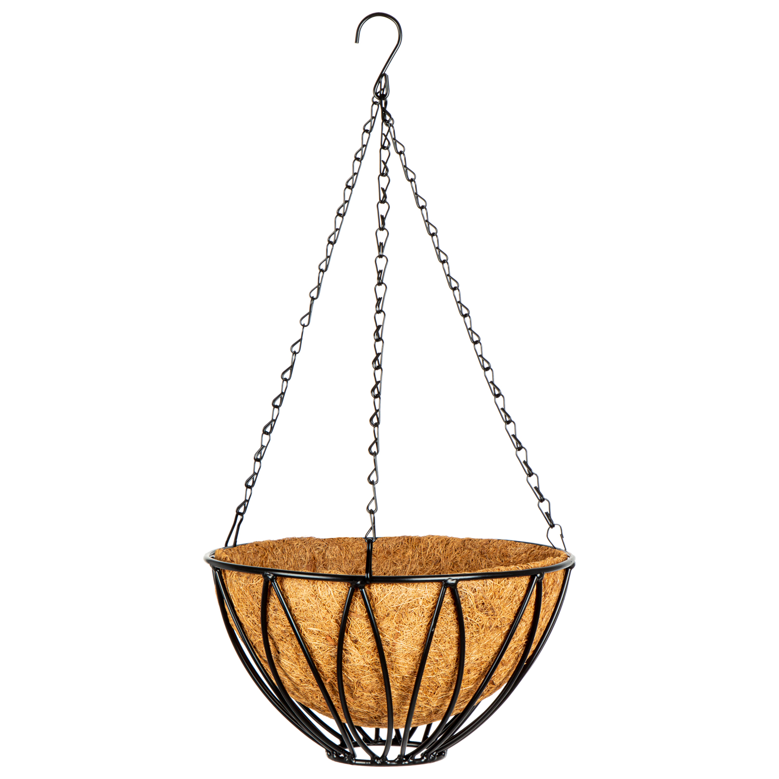 Подвесное кашпо, D 26 см, высота с цепью и крюком 53.5 см Palisad (69015)